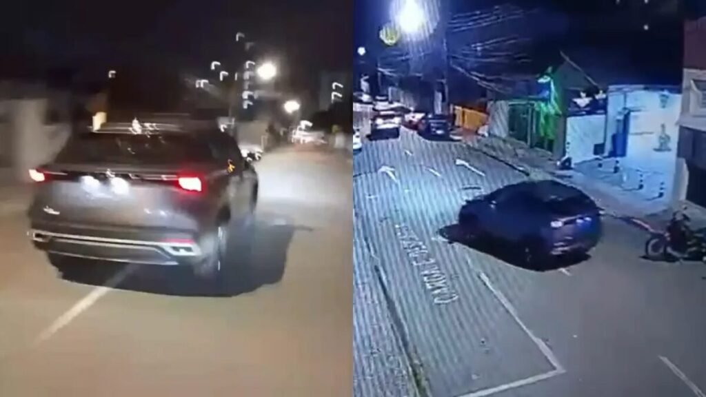 Adolescente de 12 anos foi quem dirigiu carro 0 km flagrado em alta velocidade após furto em SC, diz PM