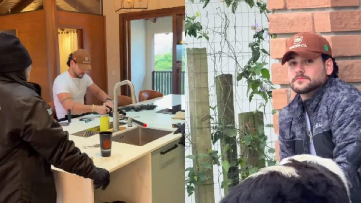 Influenciador César Rincon é alvo de operação da Polícia Civil em rancho em SC